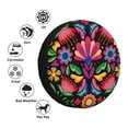 thumbnail image 4 of Kdxio Spare Tire Cover for RV Trailer, Waterproof Wheel Cover,Camper Spare Tire Cover Fit for Rv SUV Truck Travel Trailer 16 inch-Colorful Floral Embroidery Mexican, 4 of 8