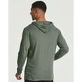 thumbnail image 3 of 3 Pack: Men's Cotton Lightweight Casual Pullover Drawstring Hoodie With Pocket (Available In Big & Tall), 3 of 6