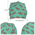 thumbnail image 2 of Naloa Cartoon Lobsters 4 Beanie for Men Women Knitted Unisex Winter Hat Beanies Cap Knit Cuffed Beanies Hats, 2 of 7