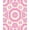 Pink, Pattern 4, variant on ODIKA 8'x10' Machine Washable Non-Slip Area Rug, Minimalist Dotted Maze with Interlocking Lattice and Whimsical Spiral Accents High Traffic Rug, Blue, 568932