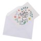 thumbnail image 5 of 2-3pack 50pcs Papel de flores florales Tarjetas de agradecimiento con sobres para bodas 2 piezas Zulema tarjetas de agradecimiento, 5 of 8