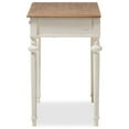 thumbnail image 4 of Bowery Hill Contemporary French Provincial Writing Desk in White, 4 of 8