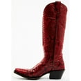 thumbnail image 2 of Idyllwind Women's Slay Exotic Python Western Boot Snip Toe Red 9.5 M  US, 2 of 6