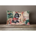 thumbnail image 3 of English Cocker Spaniel Cozy Christmas Throw Pillow, 3 of 4