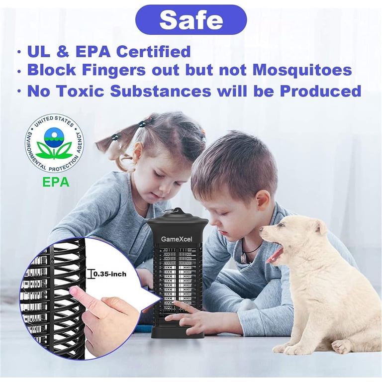 Gamexcel Electric Fly Mosquito Bug Zapper, Outdoor Indoor Insect
