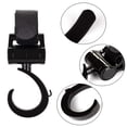 thumbnail image 4 of Cochecito de bebé Ganchos Clips de 360 ​​grados Pañal Bolsa Perchas Organizador Mosquetón Reutilizable Reutilizando Picnic Picnic Accesorios para caminar 2pcs sidaley BA000390-01B, 4 of 7