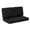 Black, variant on YEERSWAG 46x26x5 inch Outdoor Deep Seat Loveseat Cushion Set with zipper,Water Repellant,Fade Resistant Garden Patio Chair Cushion for Outdoor Furniture