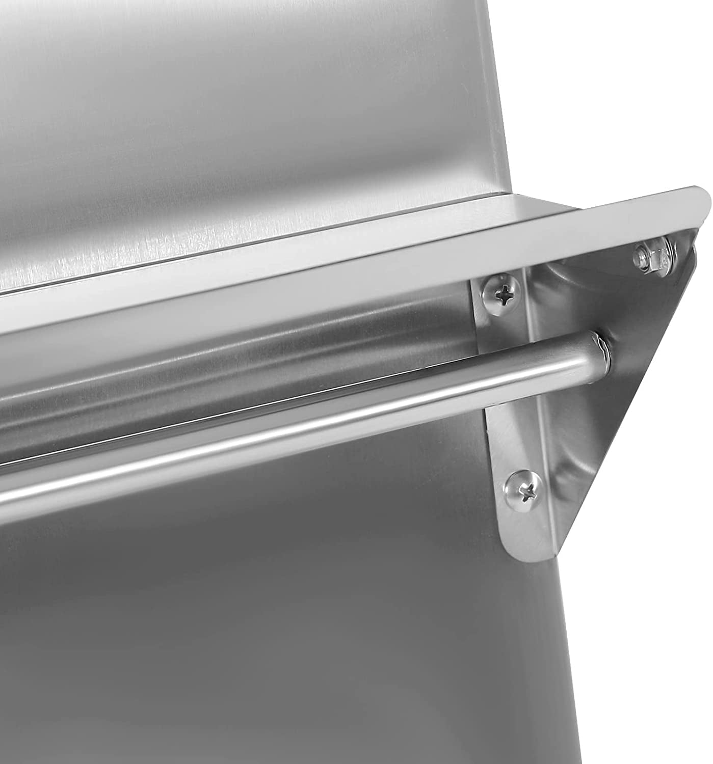 Miumaeov 30"x30.7 inch Stainless Steel Kitchen Backsplash Range Hood Wall Shield 6 Hooks