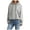 Gray, variant on felwors Women's Oversized Pullover Hoodie Cotton Blend Fleece Drawstring Casual Sweatshirt Black for Size XL
