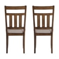 thumbnail image 5 of Powell Turino Rustic Umber Dining Side Chair, 5 of 11