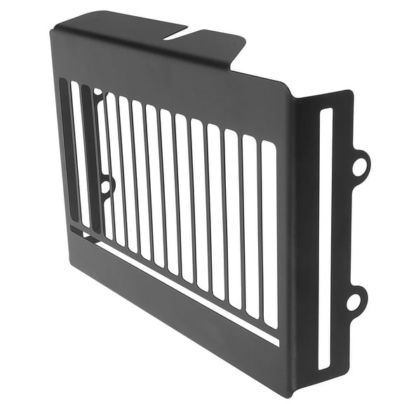 Tineasur Black Motorcycle Radiator Guard Metal Cover with Easy Installation