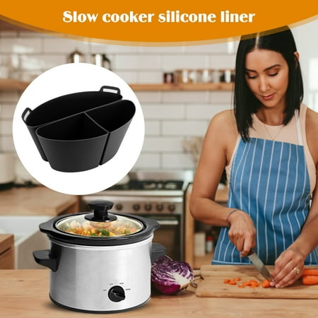 Slow Cooker Liners Divider Large Size Crock Pot - China Silicone Crockpot  Liner and Crockpot Liner price