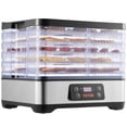 thumbnail image 1 of Deshidratador de alimentos VEVOR eléctrico de 5 bandejas con temporizador y control de temperatura, 1 of 9