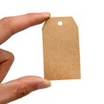 thumbnail image 4 of Paquete de 100 etiquetas de papel Kraft - Etiquetas colgantes con cordel de yute natural de 20 metros para regalos, bodas, día de San Valentín - 3 x 5 cm Sailing  Electrónica, 4 of 4