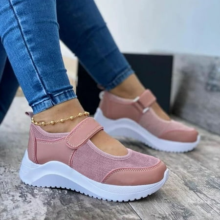 

Christmas Fashion Women s Casual Shoes Breathable Slip-on Outdoor Leisure Sneakers