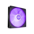 thumbnail image 2 of NZXT F140 RGB Core Fan - RF-C14DF-B1 - 140mm Hub-Mounted RGB Fan - Sublime RGB Lighting - PWM Control - Double, 140mm Case Fan - Black, 2 of 5
