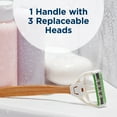 thumbnail image 3 of Schick Intuition Bamboo 3-Blade Womens Razor Handle Plus 3 Razor Cartridge Refills, Made With Renewable Bamboo, Smooth Shave, 3 of 7