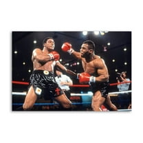 Tyson With Belts Boxing Canvas Art Poster (3) And Wall Art Picture Print Modern Family Bedroom Decor Posters