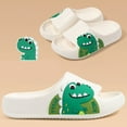 thumbnail image 3 of Utlike Boys Summer Slippers Cartoon Astronaut Dinosaur Print Slides Comfortable Lightweight Casual Sandals Footwear For Home Size 11 Years-11.5 Years, 3 of 6
