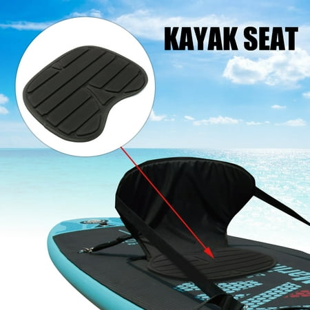 Soft Comfortable EVA Padded Seat Cushion On Top Backrest Seat for Outdoor Kayak Canoe Dinghy Boat (Best Kayak Seat Reviews)