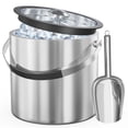 thumbnail image 1 of Cubitera FiveHome de acero inoxidable de doble pared, 3,2 L, con tapa, 1 of 7
