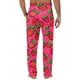thumbnail image 5 of Pantalones largos para hombre con estampado de cintura elástica y bolsillo con cordón, pantalones largos de poliéster para hombre, 5 of 5