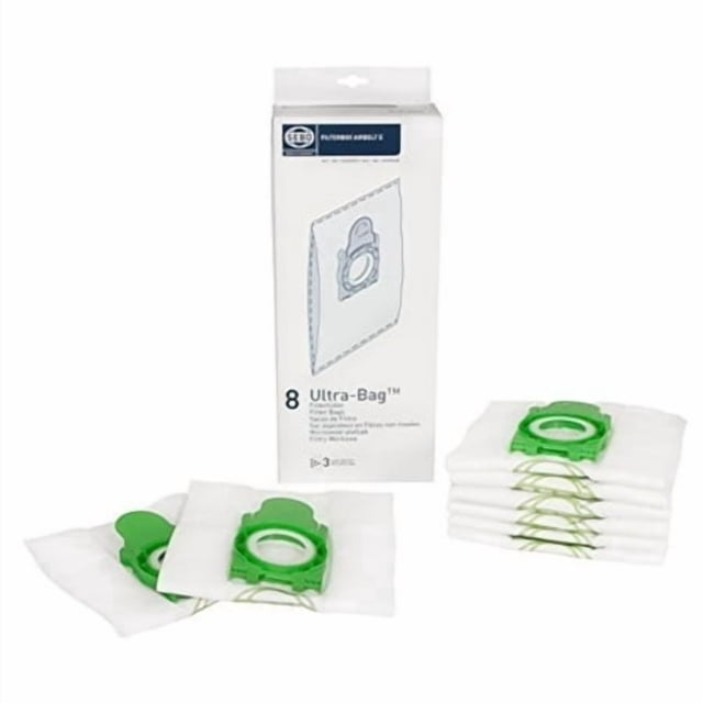 Sebo Airbelt 8300Er Filterbox E E For All Models Including 8 Ultra-Bag Filter Bags With Electret Filter Cap By Sebo
