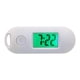 thumbnail image 1 of Injueey Reloj de bolsillo con llavero, reloj electrónico Digital compacto y portátil de amplia aplicación con orificio para colgar Electrónica blanco, 1 of 6