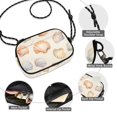 thumbnail image 3 of FORMRS Mini Crossbody Bag for Women Adjustable Shoulder Rope Travel Casual Phone Purse, Beige Seashell, 3 of 7
