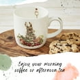 thumbnail image 5 of Royal Worcester Wrendale Designs Grow Your Own Mug, 14 Ounce Large Coffee Mug with Hare Design, Made from Fine Bone China, Microwave and Dishwasher Safe, 5 of 7