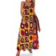 thumbnail image 1 of Vestido sin mangas colorido con círculos y cuadrados modernos de Kandinsky Vestidos de verano para mujer Vestidos para damas verano, 1 of 7