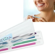 Garosa 60Pcs / Pack Bandes abrasives dentaires polissage de finition Kit de profilage d'outils de profilage de brillant, bandes de polissage dentaires, bandes de finition dentaires
