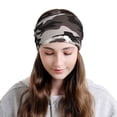 thumbnail image 3 of Camouflage Gray Beanie Skull Cap Lightweight Hip Hop Dwarf Hat Beanie Hat For Women Men, 3 of 7
