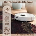 thumbnail image 6 of Design&I 8'x10' Washable Area Rug Snag-Free Wildlife Medallion With Dark Botanical Border Vintage Gothic Butterfly Playful for Dining Room, Large Office, Lounge, 6 of 7