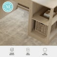 thumbnail image 4 of Martha Stewart Home Office Modular 2 Tier Bookshelf in Light Natural, 4 of 11