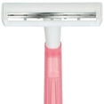 thumbnail image 2 of BIC Silky Touch Women's Disposable Razors, With 2 Razor Blades, Pretty Pastel Razor Handles, 10 Count Pack of Women's Shavers, 2 of 5