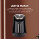 thumbnail image 3 of Arzum Okka Arzum OK004 Okka Minio Turkisk Kaffebryggare, Kapacitet för 4 Koppar, Anti-Överflöde, Kopparfärgad, 3 of 5