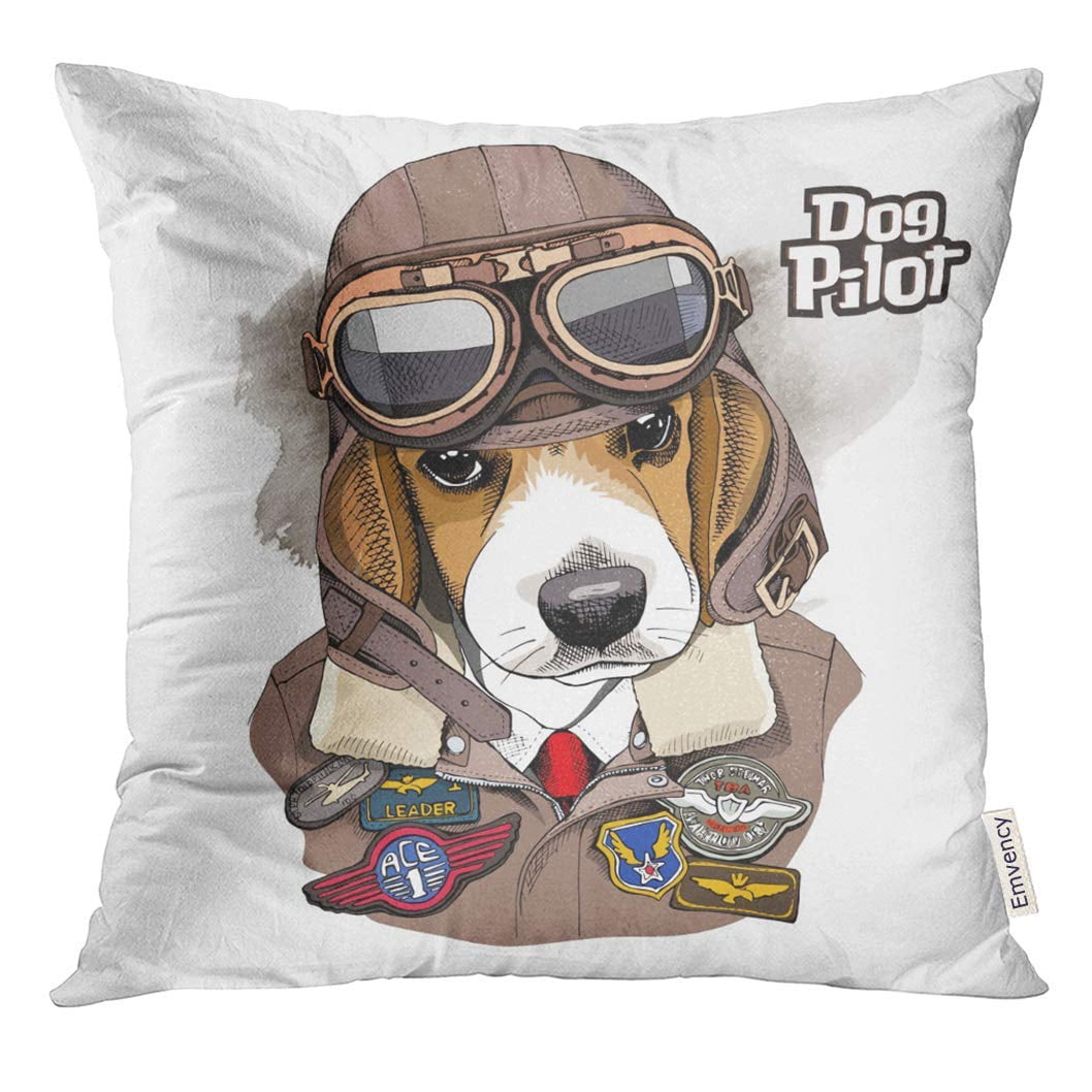 Multicolor Funny Basset Hound Gifts Basset Hound Floss Dance Dog Throw Pillow 16x16