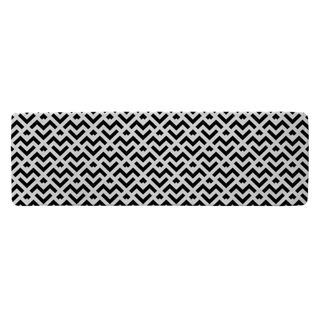 Black & White Geometric (Runner Rug)