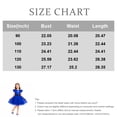 thumbnail image 3 of MIRUXO Police Dog Officer Cosplay Dress Blue Princess Dress Sequin Belt Tulle A-Line Outfit for Halloween Stage Party, 1 PC, 3 of 9