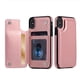 thumbnail image 2 of Cuero de la PU Cubierta del teléfono móvil Titular de la tarjeta de crédito y débito Caja del teléfono celular Shell para iPhone xR Max Kearding EL5366-32B, 2 of 2
