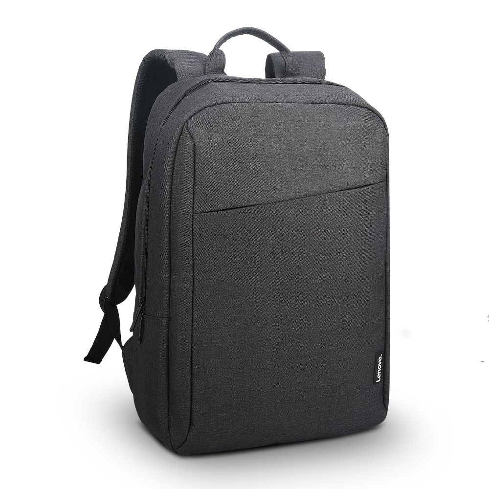 Lenovo B210 Carrying Case (Backpack) for 15.6" Notebook, Accessories, Book, Gear - Black - Water Resistant Interior - Polyester, Quilt Back Panel - Shoulder Strap, Handle - image 3 of 5
