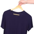 thumbnail image 4 of Camisa de manga corta para hombres Camiseta cómoda Camiseta transpirable con cuello en v, 4 of 5