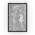 thumbnail image 2 of Seahorses, Coloring Book (12x18 Wall Art Poster, Room Decor), 2 of 3