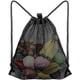 thumbnail image 1 of Bolsa de Malla, Mochila Almacenamiento portátil con cordón, Equipo Deportivo Alta Resistencia para Playa, natación, Gimnasio, Compras, 1 of 8