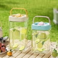 thumbnail image 3 of Drink Dispenser 3.5L (0.9 Gal) Fridge Juice Water Pitcher,Large Capacity Plastic Beverage Dispenser Water Container Stand Juice Jug for Home,Camping,Beverage Liquid Drink Container for Party, 3 of 10