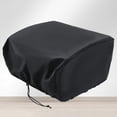 thumbnail image 5 of RV Air Conditioner Cover Outdoor Camper AC Protector Waterproof Roof Shroud for Travel Trailer 27.25\"L x 29\"W x 14.25\"H & 42.5\"L x 30\"W x 14.25\"H Black, 5 of 5
