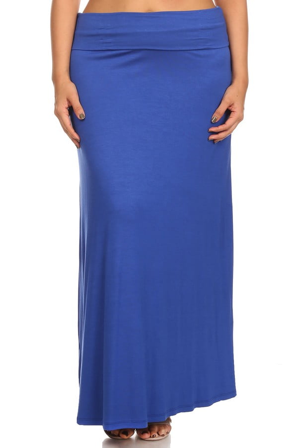 black maxi skirt walmart