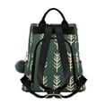 thumbnail image 2 of FORMRS Women's Travel Backpack Purse Anti-Theft Hidden Pockets Casual Shoulder Bag, Dark Green Leaves, 2 of 7