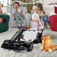 thumbnail image 3 of JoyWheels Licensed BMW Go Cart 400W Electric Go-Kart from 6 - Black, 3 of 10